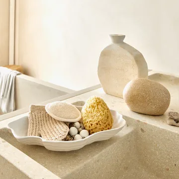 Castiçal Sassi A 26 cm - Chalk - URBAN NATURE CULTURE