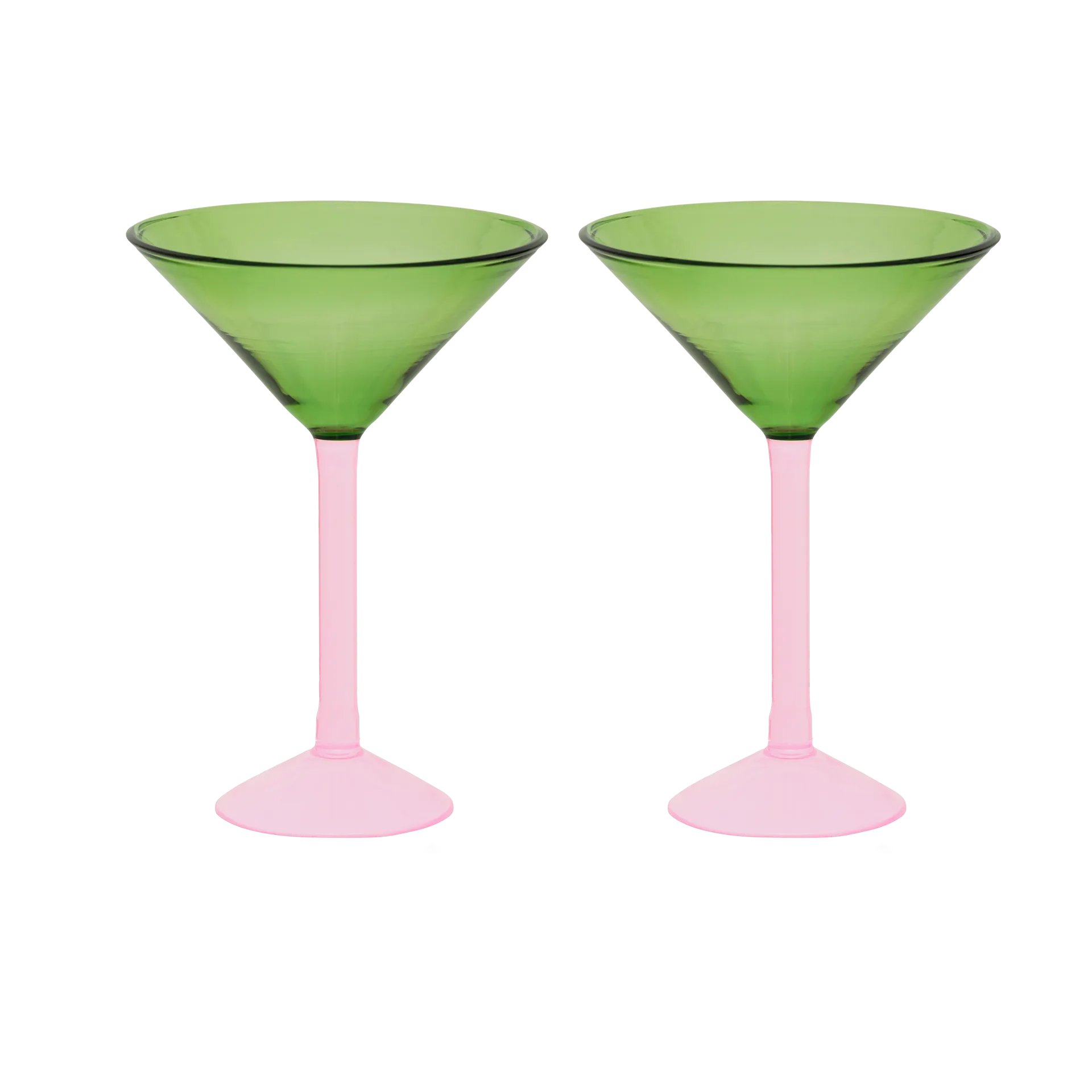 Conjunto oferta copo de martini Urban Nature Culture 2 un., Green URBAN NATURE CULTURE