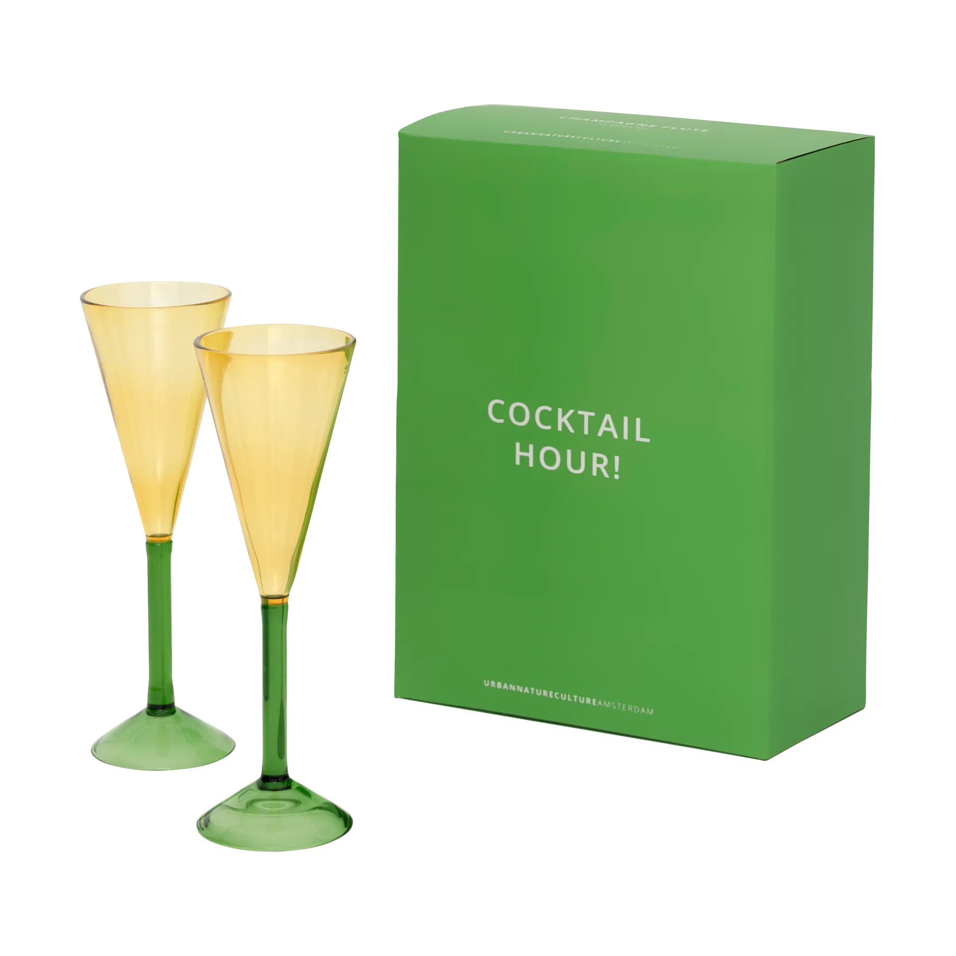 Conjunto oferta Urban Nature Culture copo de champagne 2 un., Pink URBAN NATURE CULTURE