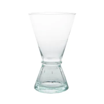 Copo de vinho de vidro reciclado, médio - Transparente-verde - URBAN NATURE CULTURE