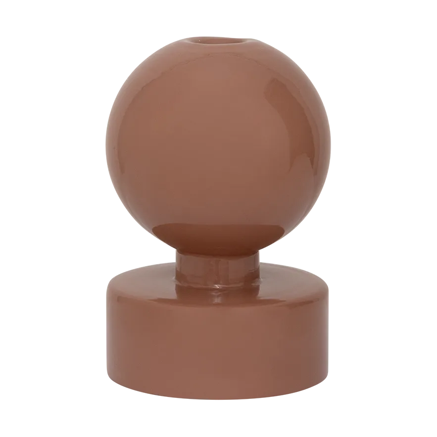 Pallo B castiçais 13 cm, Cameo brown URBAN NATURE CULTURE