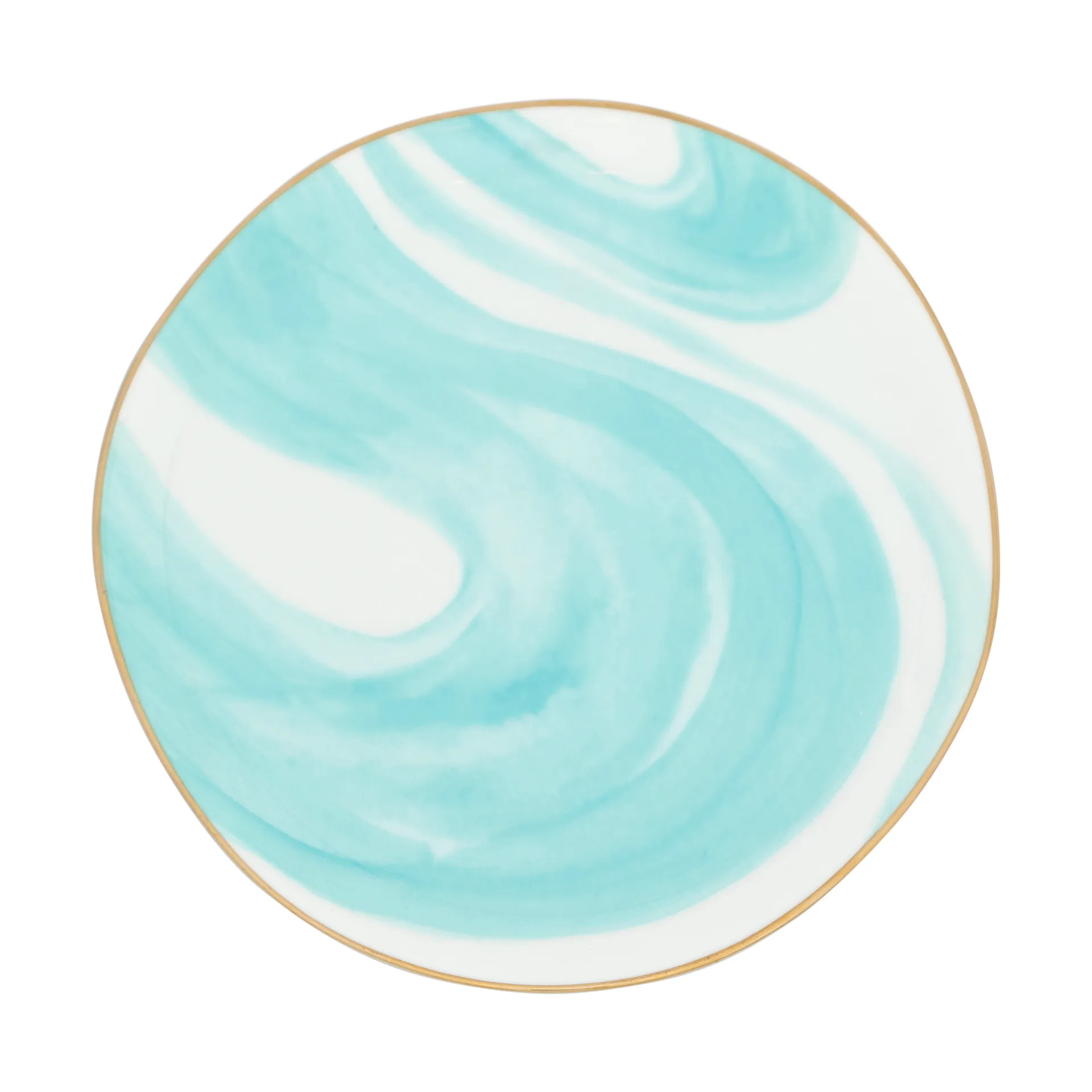 Prato Good Morning branco 17 cm, Valuri emerald green URBAN NATURE CULTURE