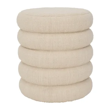 Puff Andria Ø39 cm - Off-white  - URBAN NATURE CULTURE