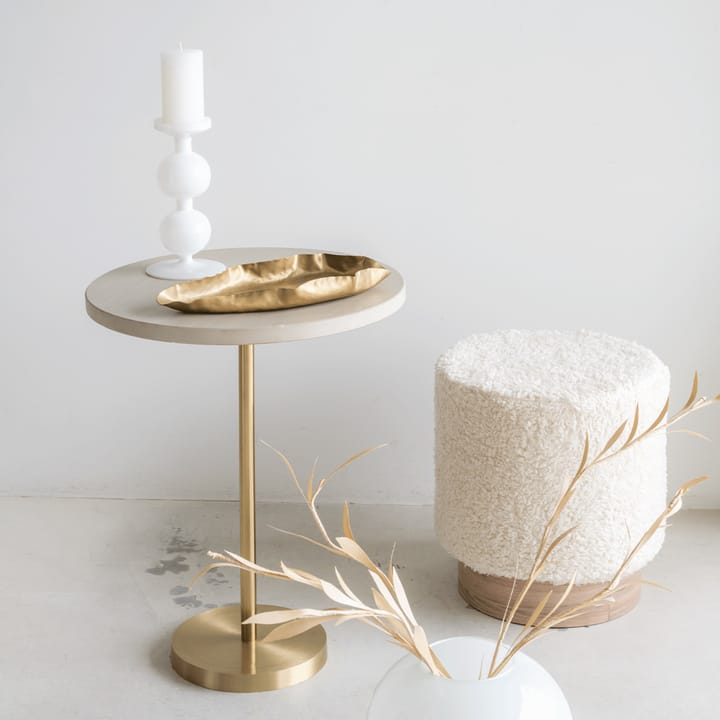 Suporte de velas Bulb 25 cm, Branco URBAN NATURE CULTURE
