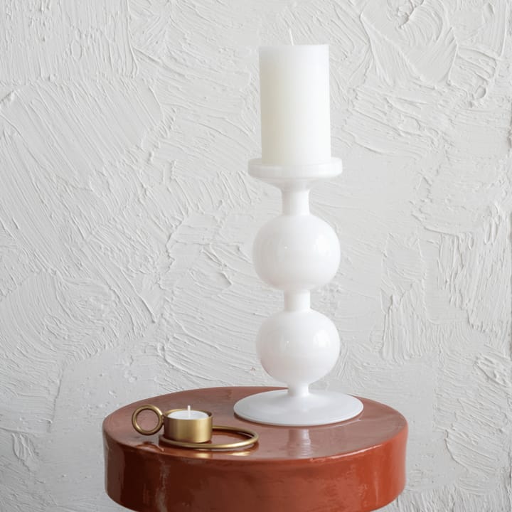 Suporte de velas Bulb 25 cm, Branco URBAN NATURE CULTURE