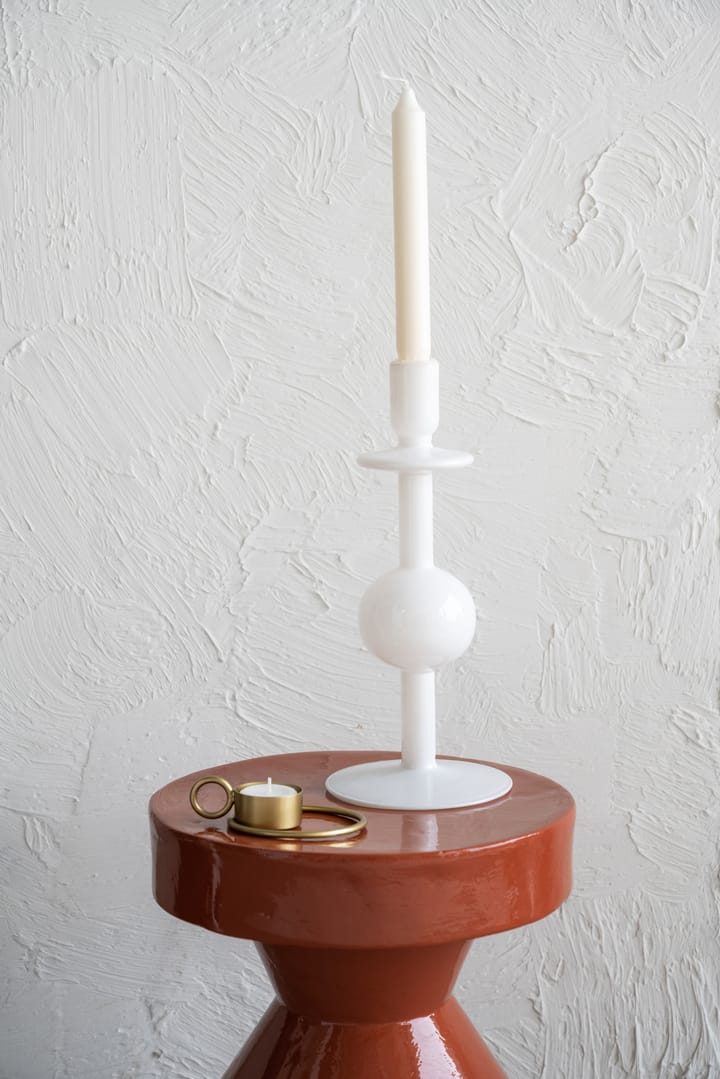 Suporte de velas Bulb 30 cm, Branco URBAN NATURE CULTURE
