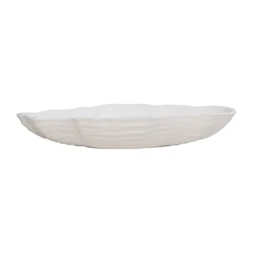 Tigela decorativa Sheru 26,6x39,2 cm - Branco - URBAN NATURE CULTURE