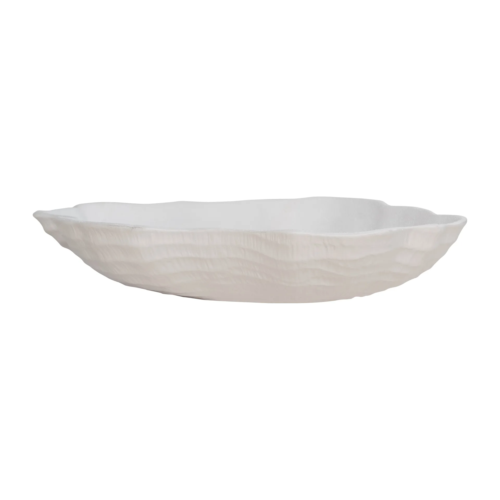 Tigela decorativa Sheru 26,6x39,2 cm, Branco URBAN NATURE CULTURE