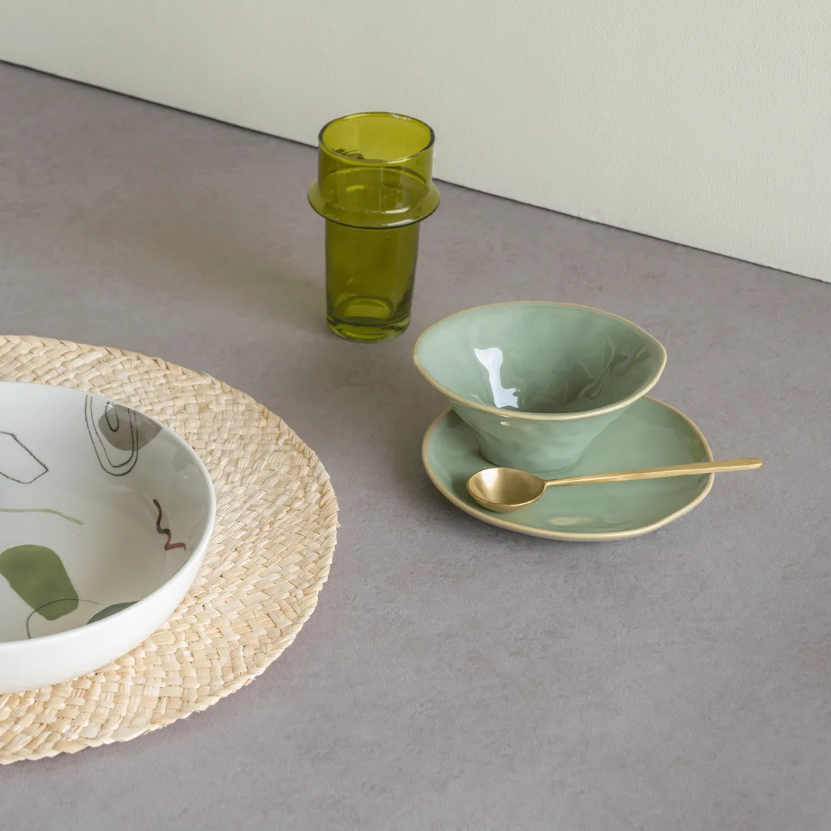 Tigela Whimsical Ø13 cm, Verde URBAN NATURE CULTURE