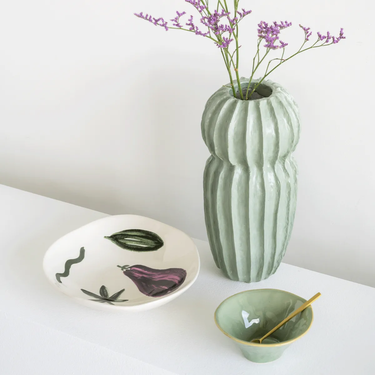 Tigela Whimsical Ø13 cm, Verde URBAN NATURE CULTURE