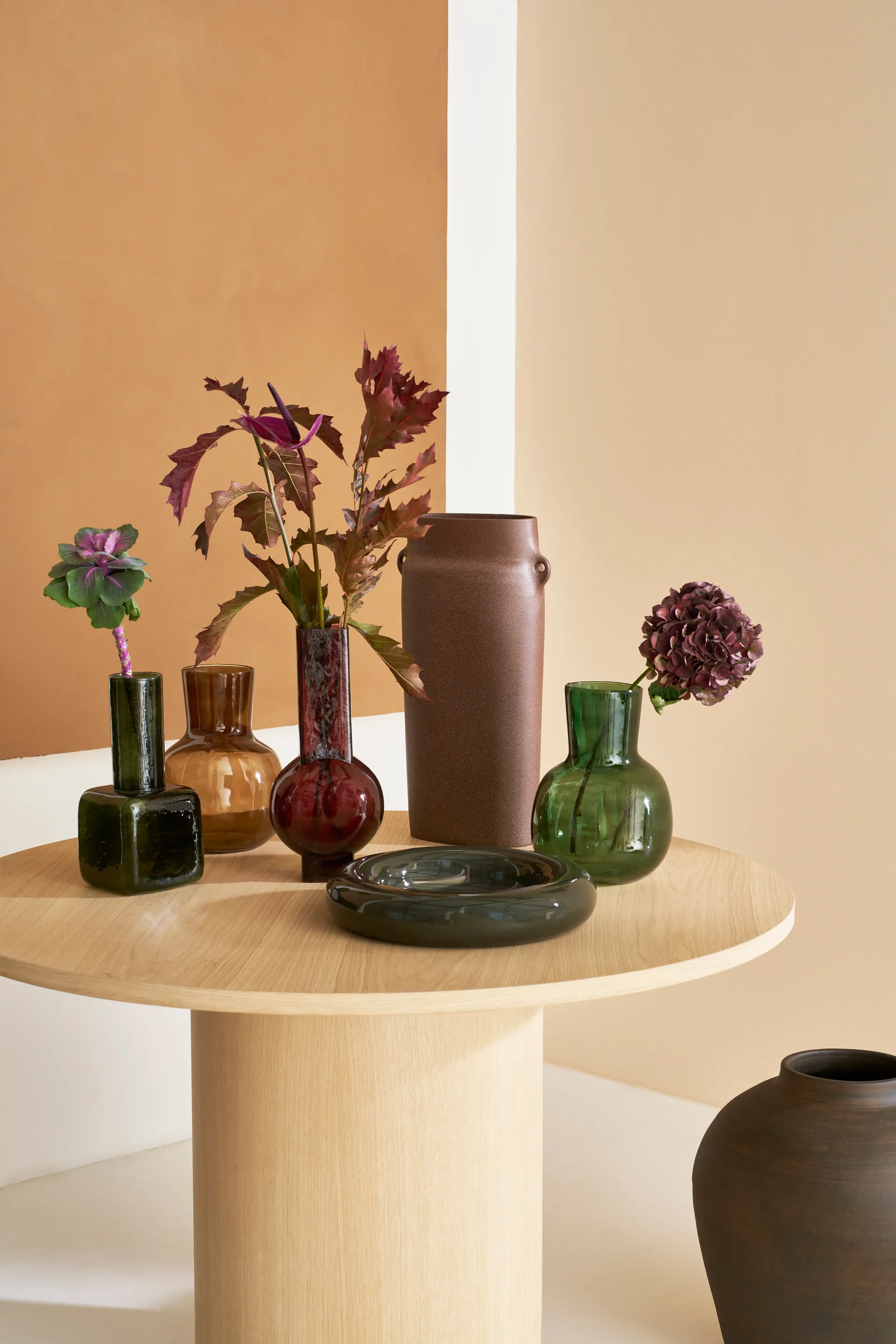 Vaso Arya 27 cm, Fir green URBAN NATURE CULTURE