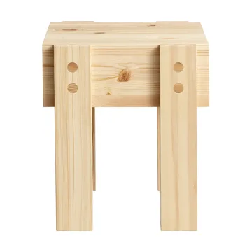 003 Stilts Side Table mesa lateral - Pinho com óleo e cera matte 40x36x45 cm - Vaarnii