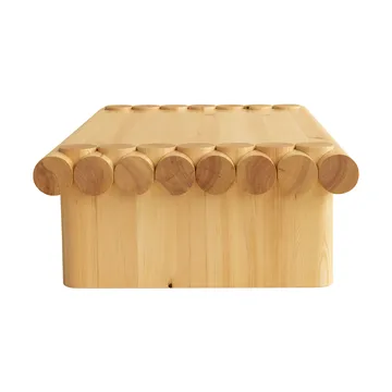 004 Coffee Table mesa de centro - Pinho encerado a óleo fosco, 120x80x35 cm - Vaarnii