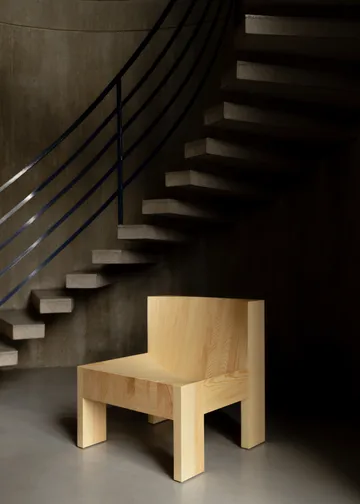 005 Lounge Chair poltrona lounge - Pinho oleado mate - Vaarnii