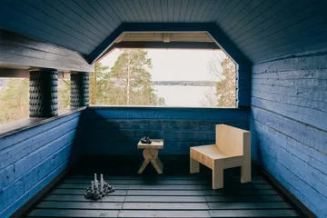 005 Lounge Chair poltrona lounge - Pinho oleado mate - Vaarnii