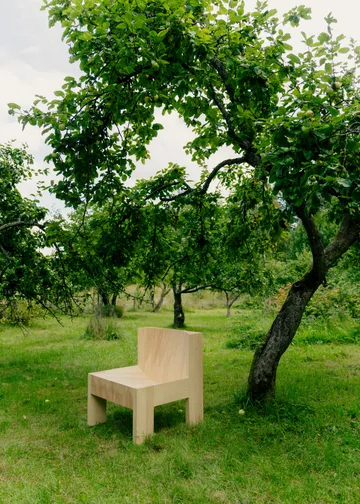 005 Lounge Chair poltrona lounge - Pinho oleado mate - Vaarnii