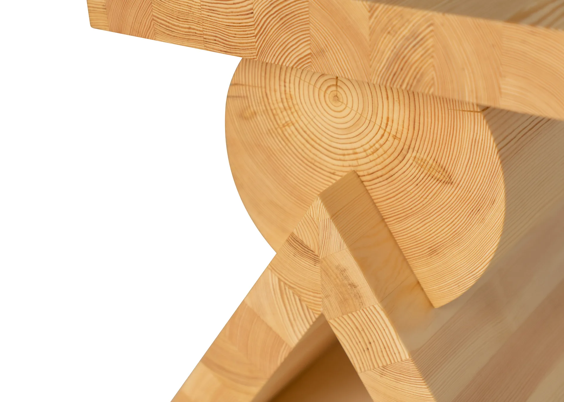 006 AA Side Table mesa auxiliar, Pinho encerado a óleo mate, 40x40x45 cm Vaarnii