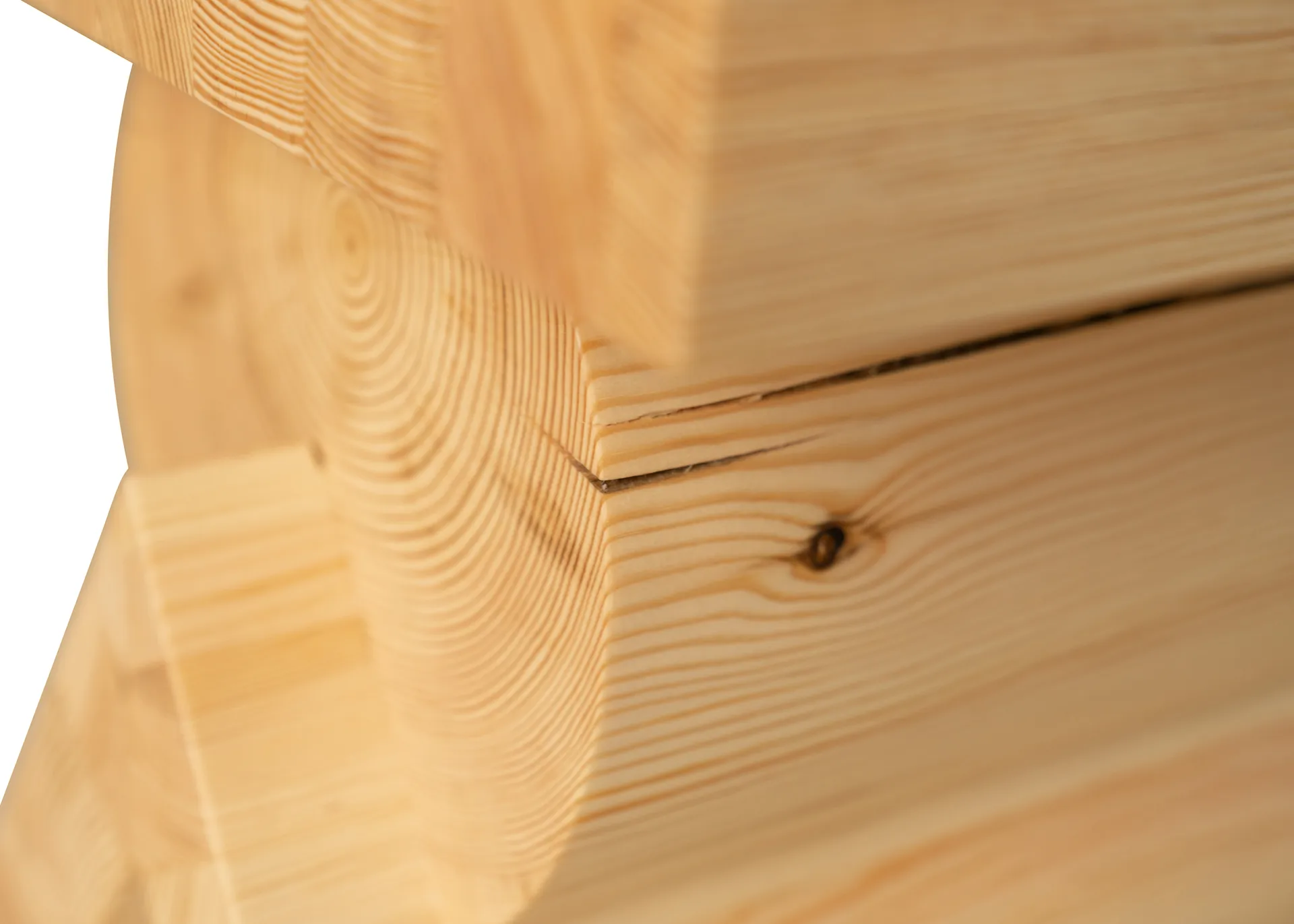 006 AA Side Table mesa auxiliar, Pinho encerado a óleo mate, 40x40x45 cm Vaarnii