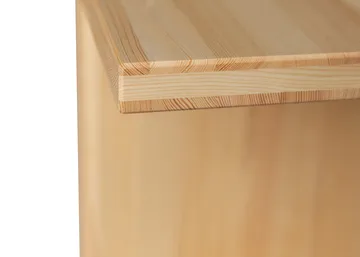 012 Kolmio Bench banco - Pinho encerado a óleo mate, 227x42x45 cm - Vaarnii