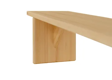 012 Kolmio Bench banco - Pinho oleado mate, 176x42x45 cm - Vaarnii