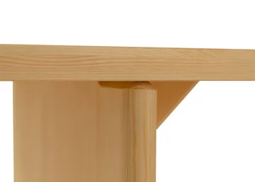 012 Kolmio Bench banco - Pinho oleado mate, 176x42x45 cm - Vaarnii