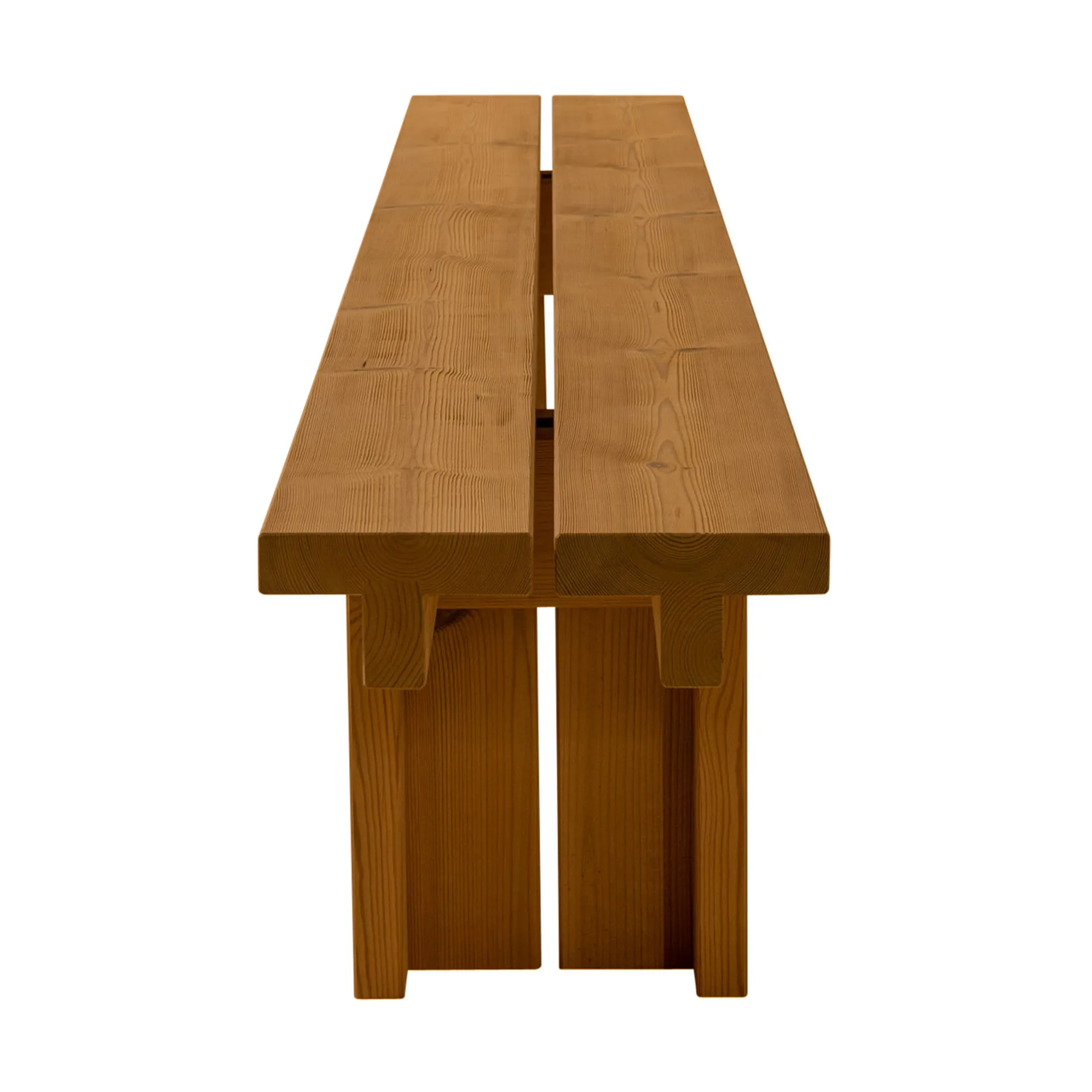 013 Osa Outdoor Bench banco, Pinho termorretificado, 270x37x49 cm Vaarnii