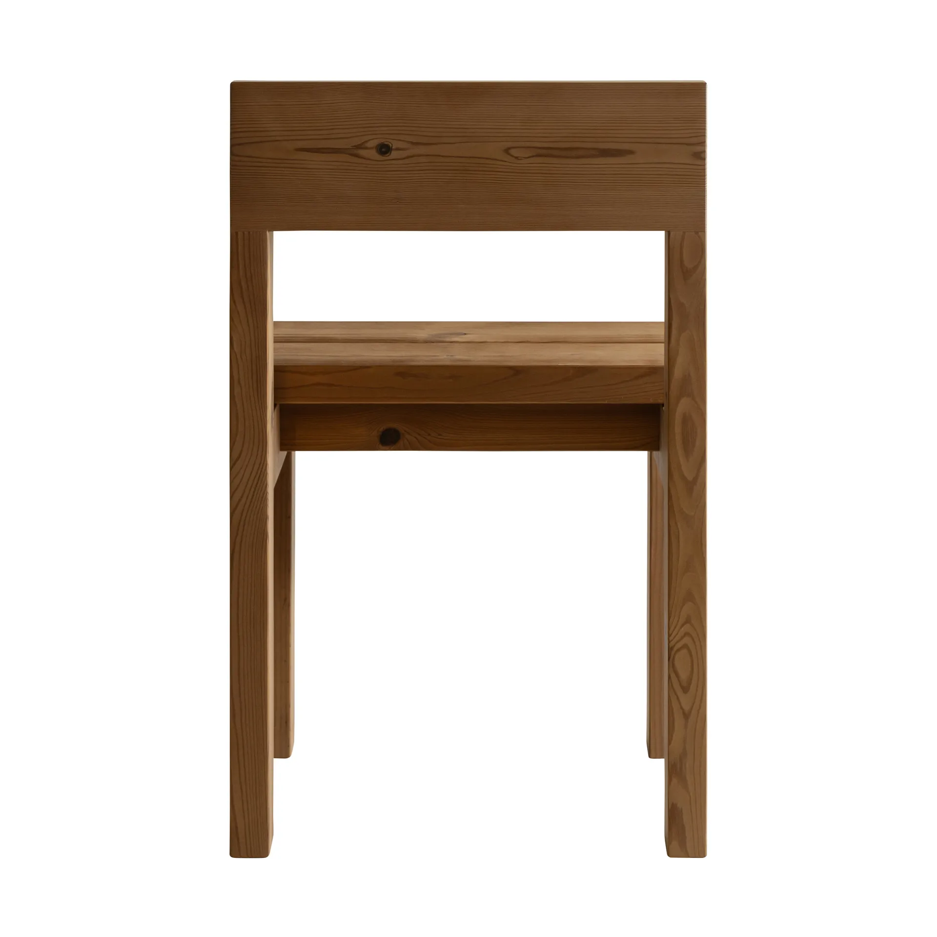 013 Osa Outdoor Dining Chair cadeira, Pinho oleado mate Vaarnii