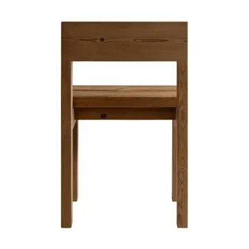 013 Osa Outdoor Dining Chair cadeira - Pinho oleado mate - Vaarnii