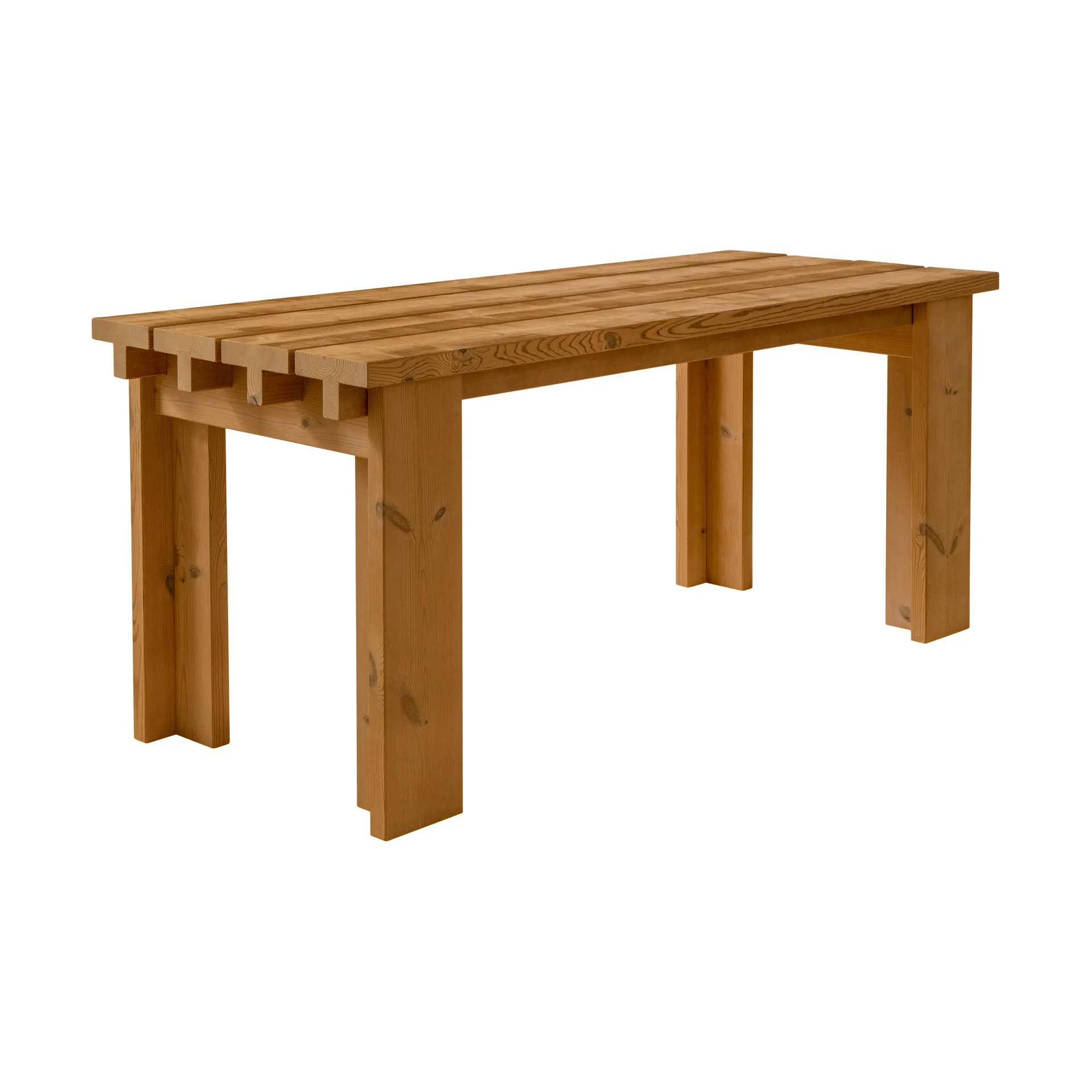013 Osa Outdoor Table mesa, Madeira de pinho termotratada, 182x75x78 cm Vaarnii