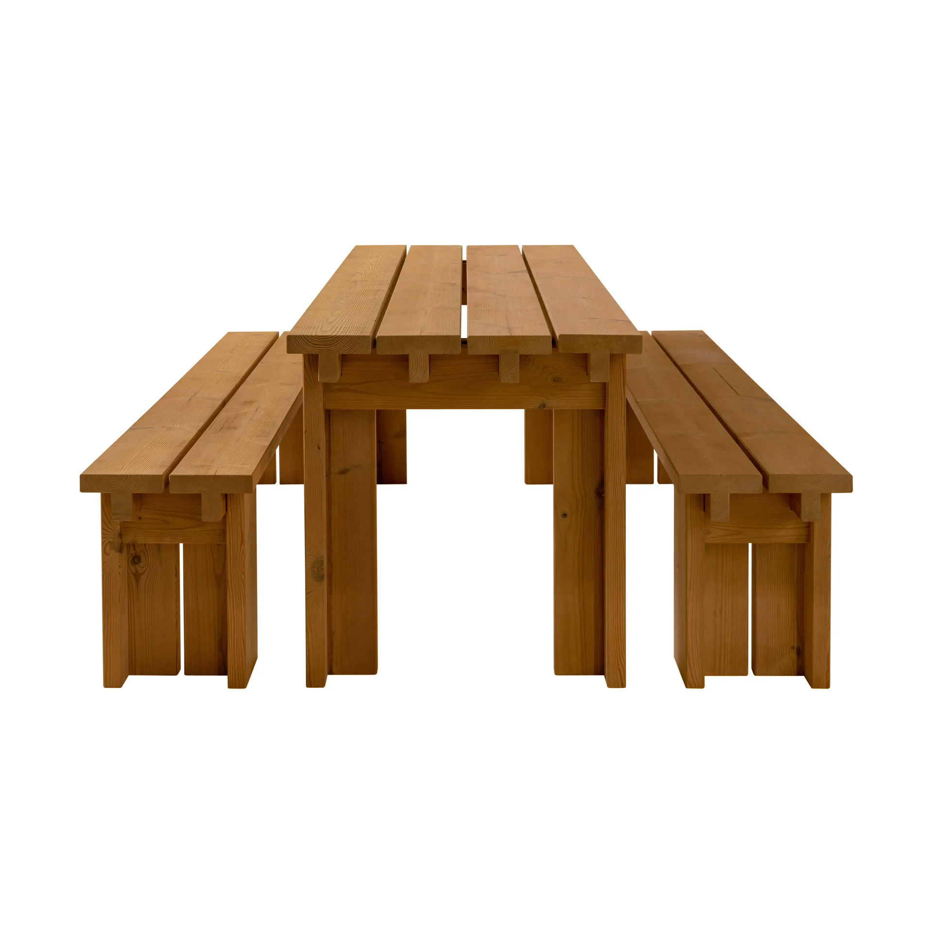 013 Osa Outdoor Table mesa, Madeira de pinho termotratada, 182x75x78 cm Vaarnii
