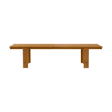 013 Osa Outdoor Table mesa - Pinho termorretificado, 270×94×78 cm - Vaarnii