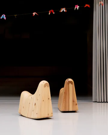 014 Norppa Rocking Toy cavalo-de-balanço - Pinho oleado mate - Vaarnii