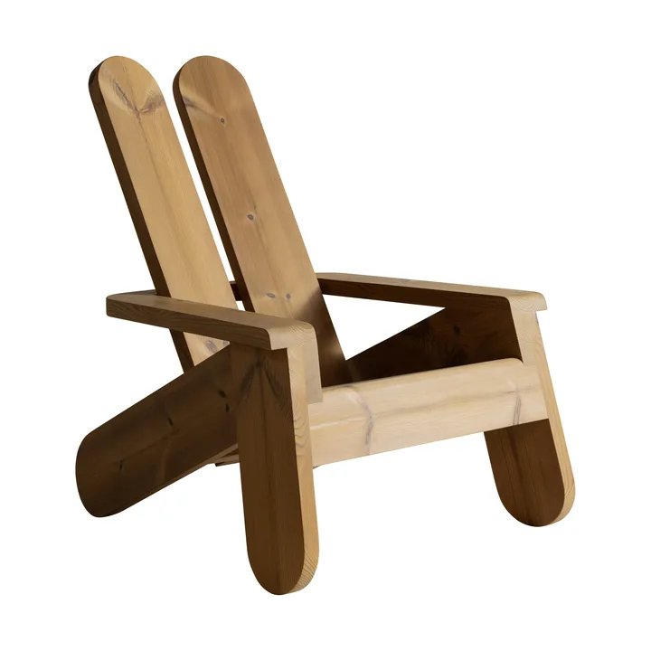 015 Peace Outdoor Lounge Chair poltrona lounge - Pinho termorretificado - Vaarnii