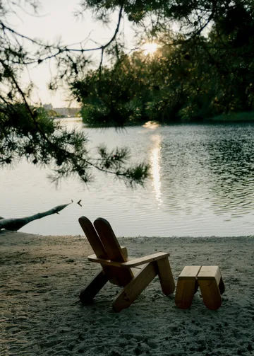 015 Peace Outdoor Lounge Chair poltrona lounge - Pinho termorretificado - Vaarnii