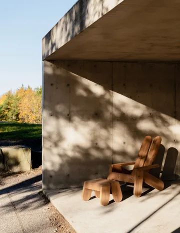 015 Peace Outdoor Lounge Chair poltrona lounge - Pinho termorretificado - Vaarnii