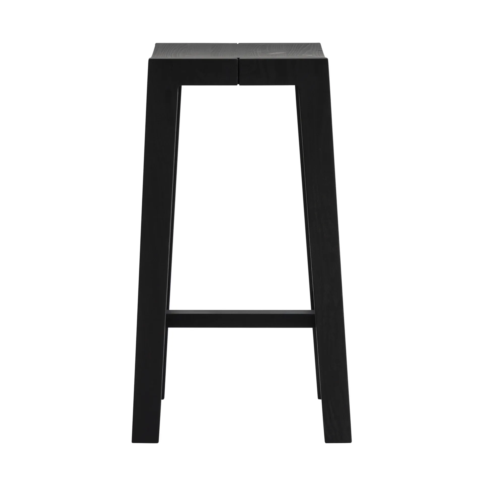 016 Maasto Bar Stool banco de bar, Pinho enegrecido, 65 cm Vaarnii