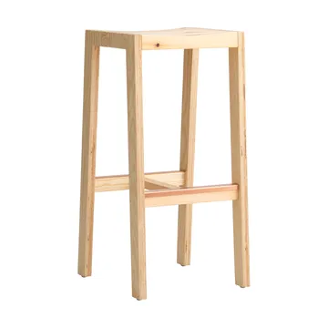 016 Maasto Bar Stool banco de bar - Pinho oleado mate, 75 cm - Vaarnii
