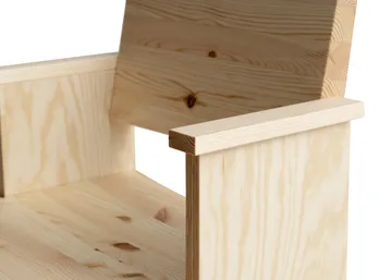 016 Maasto Dining Armchair cadeira de braços - Pinho oleado mate - Vaarnii