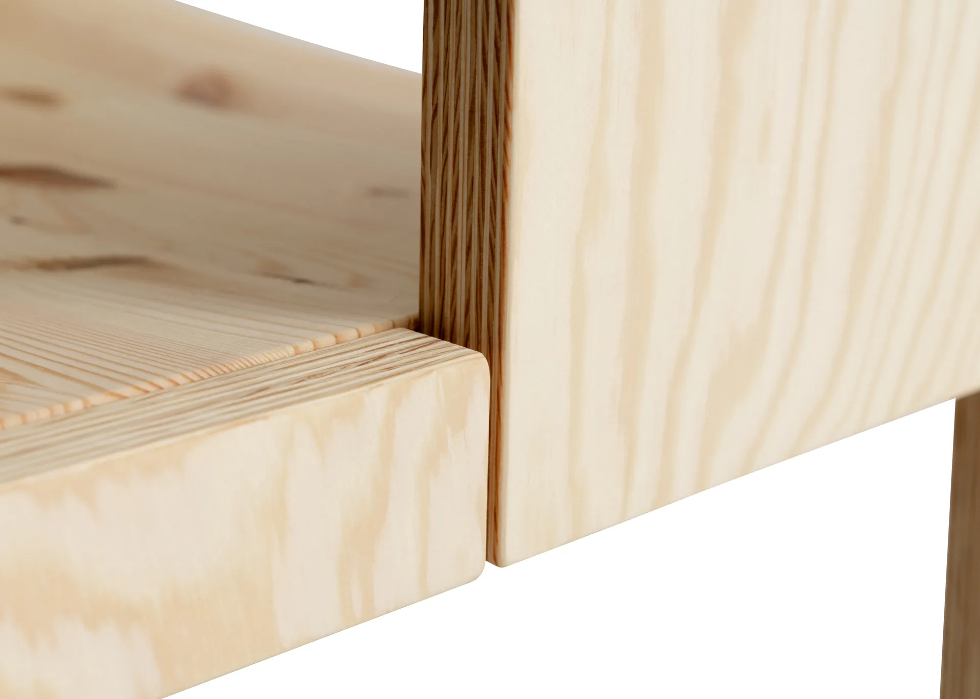 016 Maasto Dining Armchair cadeira de braços, Pinho oleado mate Vaarnii