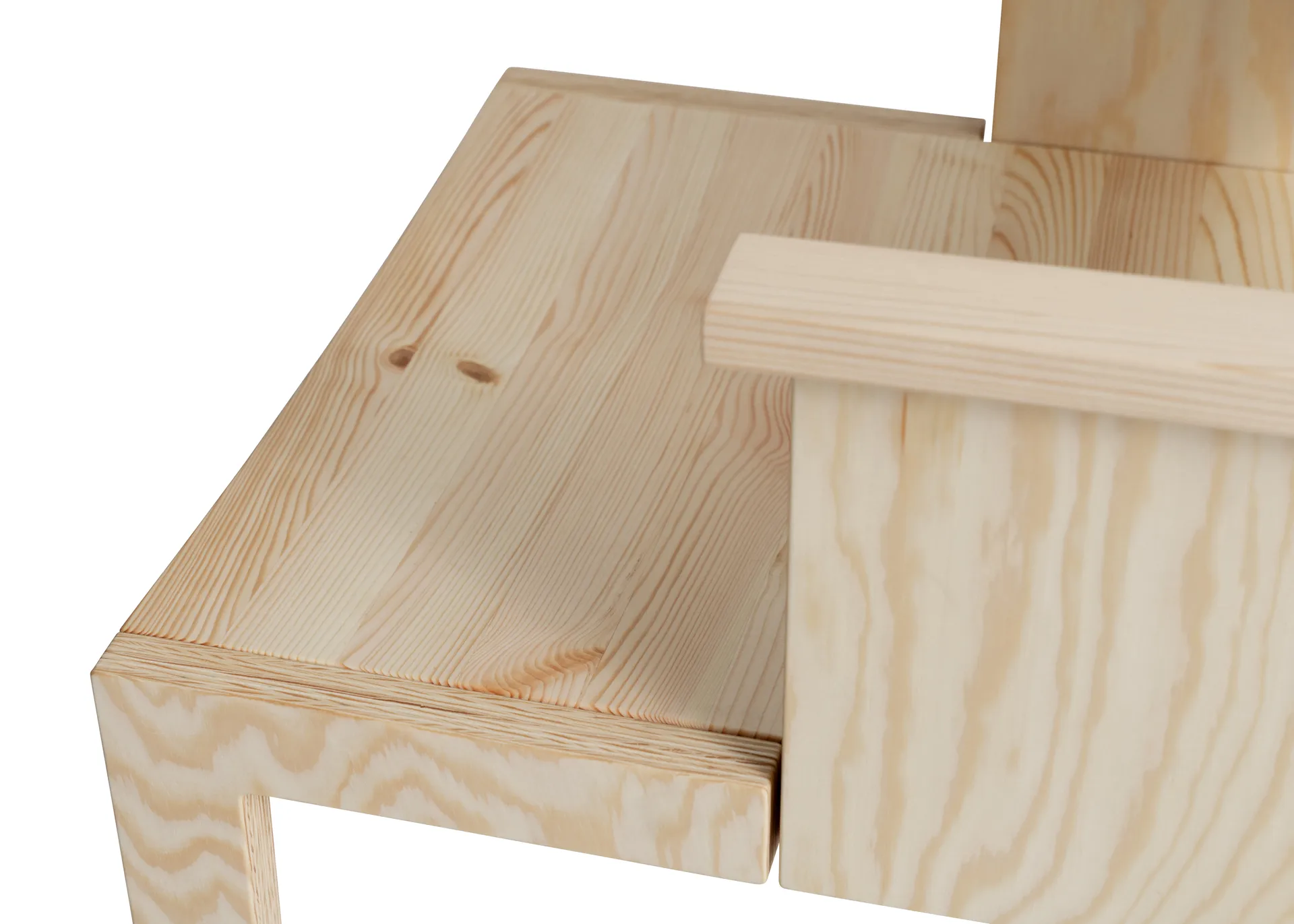 016 Maasto Dining Armchair cadeira de braços, Pinho oleado mate Vaarnii