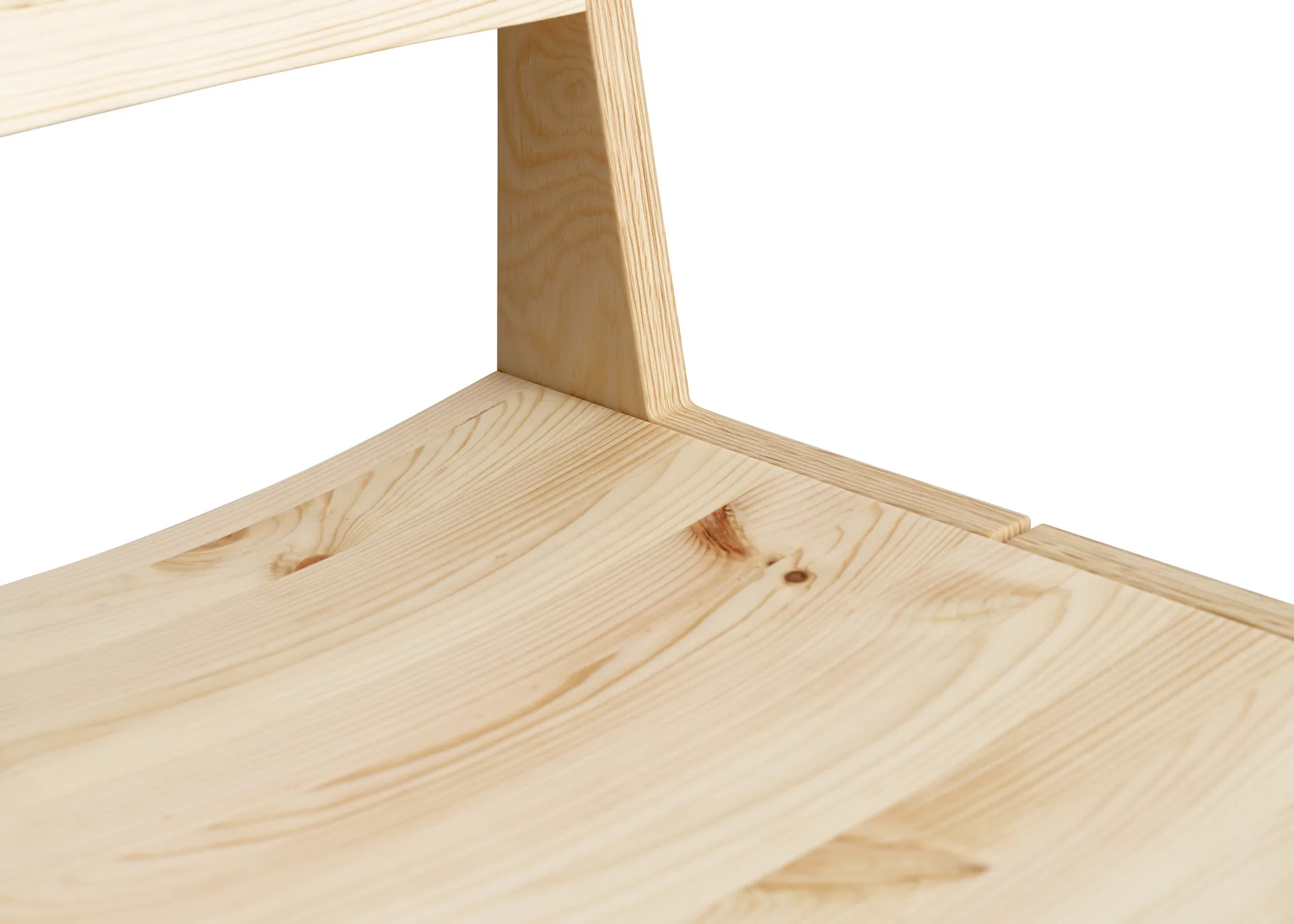 016 Maasto Dining Chair cadeira, Pinho oleado mate Vaarnii