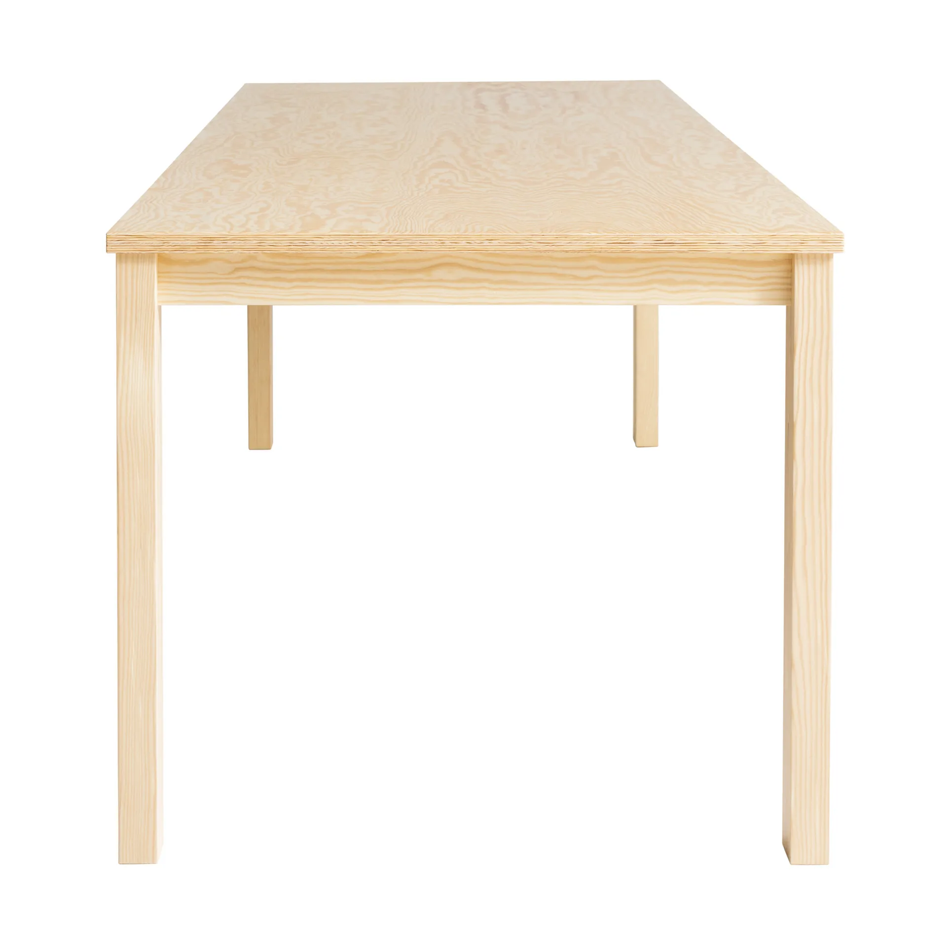 016 Maasto Table mesa, Abeto encerado a óleo fosco, 245x90 cm Vaarnii