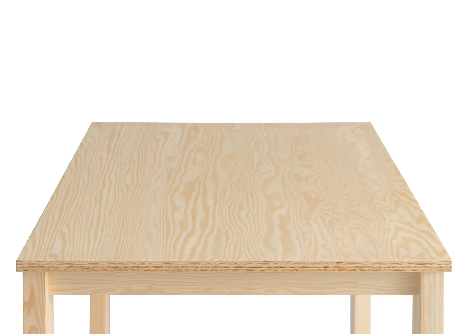 016 Maasto Table mesa, Pinho encerado a óleo mate, 90x90x75 cm Vaarnii
