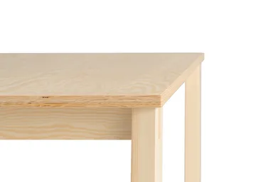 016 Maasto Table mesa - Pinho oleado mate, 120x120x75 cm - Vaarnii