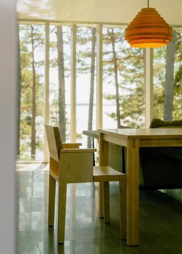 016 Maasto Table mesa - Pinho oleado mate, 200x90x75 cm - Vaarnii