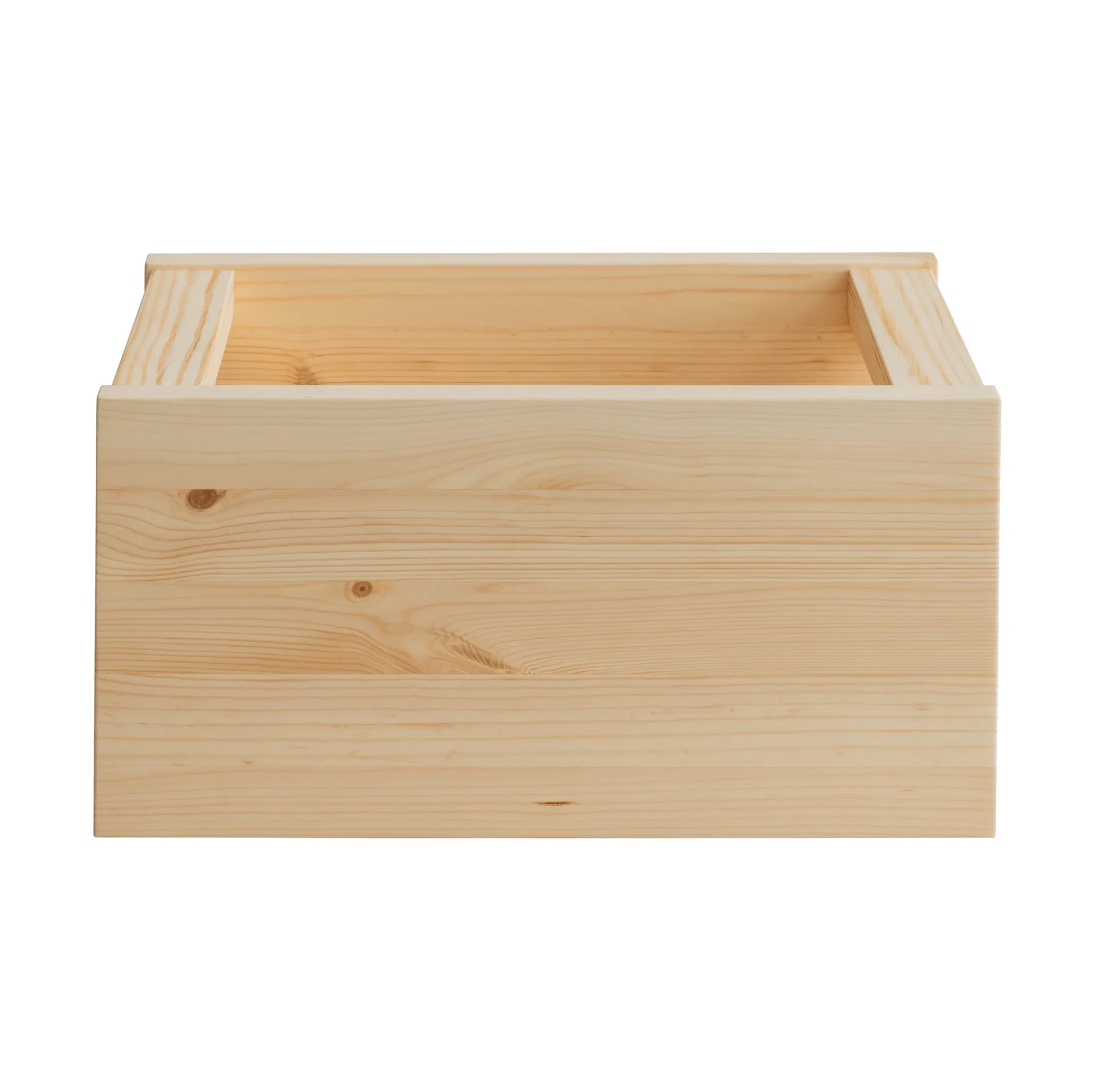 020 Koppa Crate caixa de arrumação, Pinho encerado a óleo, small 29x43x22 cm Vaarnii