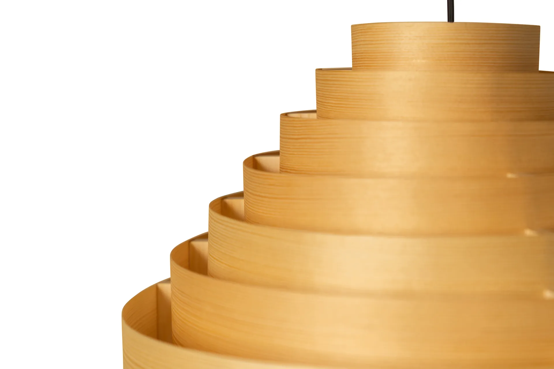 1001 Hans Pendant pendel, Pinho oleado fosco, Ø38 cm Vaarnii