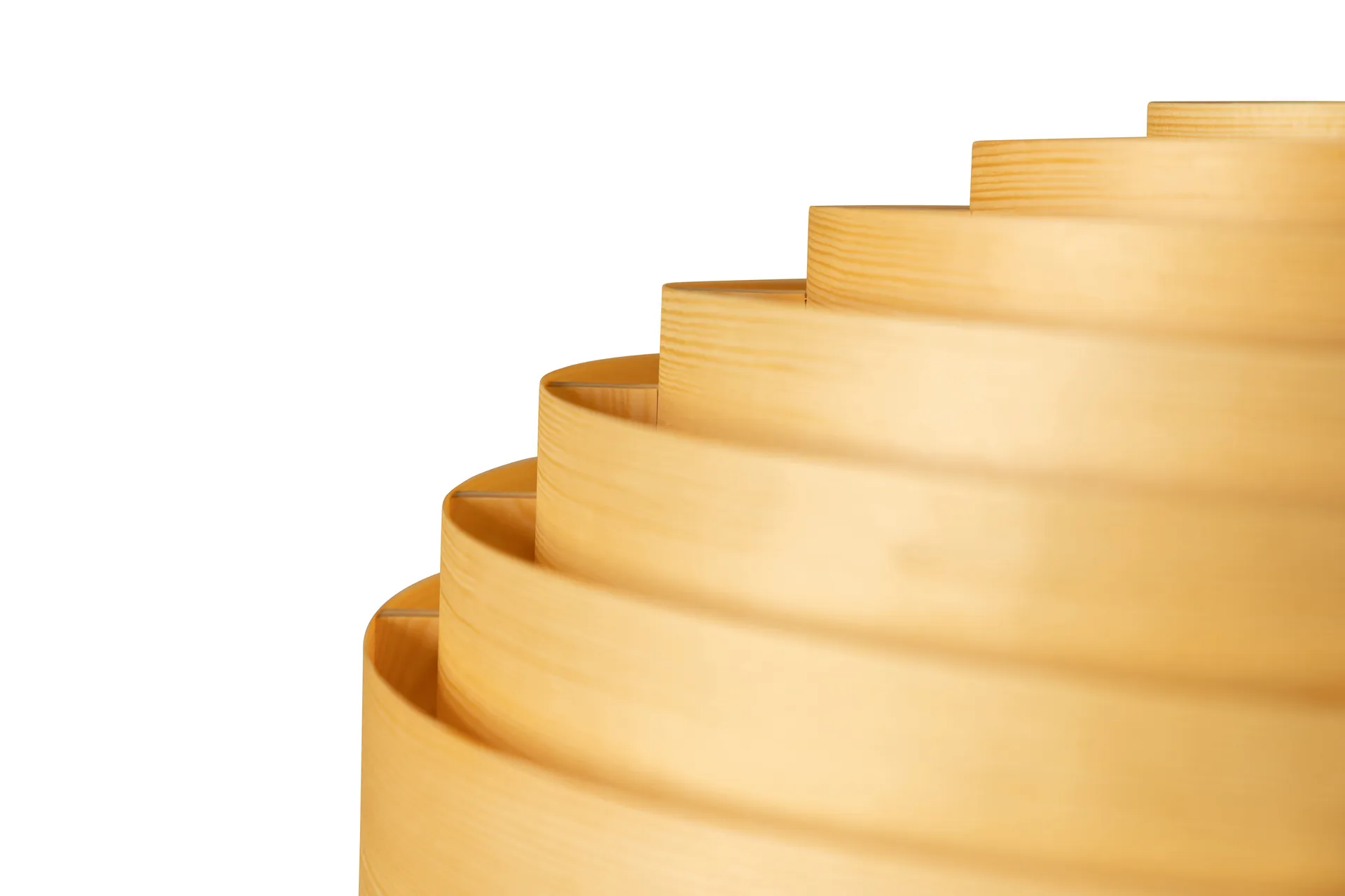 1002 Hans Pendant pendente, Pinho encerado a óleo mate, Ø46 cm Vaarnii