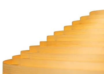 1003 Hans Pendant candeeiro pendente - Pinho oleado e encerado mate, Ø60 cm - Vaarnii