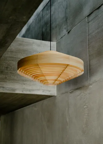 1003 Hans Pendant candeeiro pendente - Pinho oleado encerado fosco, XL Ø90 cm - Vaarnii